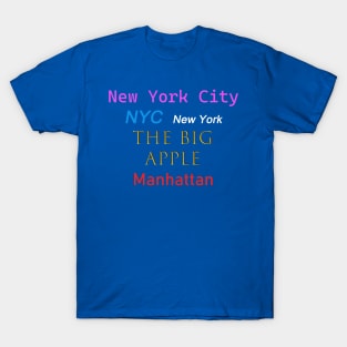 New York City, The Big Apple T-Shirt